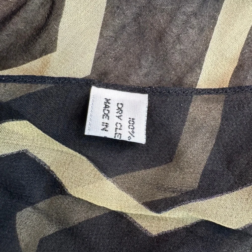 N/A sheer silk